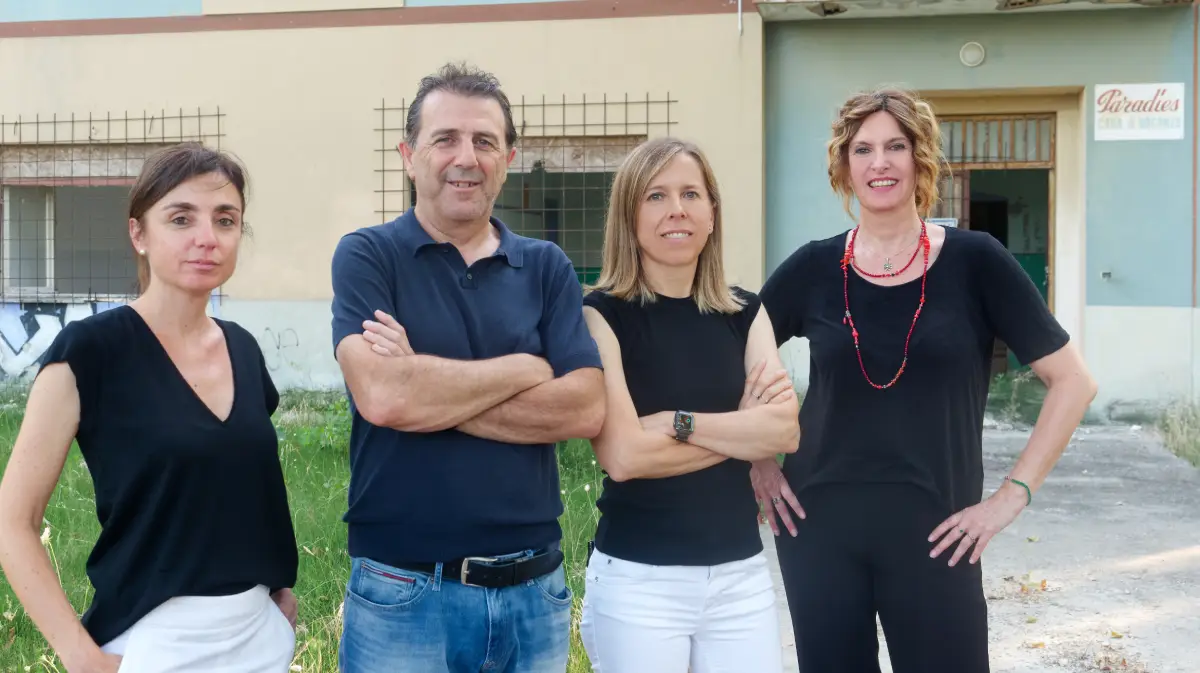 Da sinistra Lara Bissi, Vittorio Foschi, Michela Gulminelli e Maria Cristina Garavelli